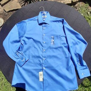 Van Heusen Regular Fit Lux Sateen Dress Shirt